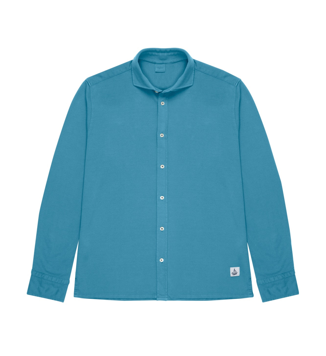 Knits piqué Denim Shirt