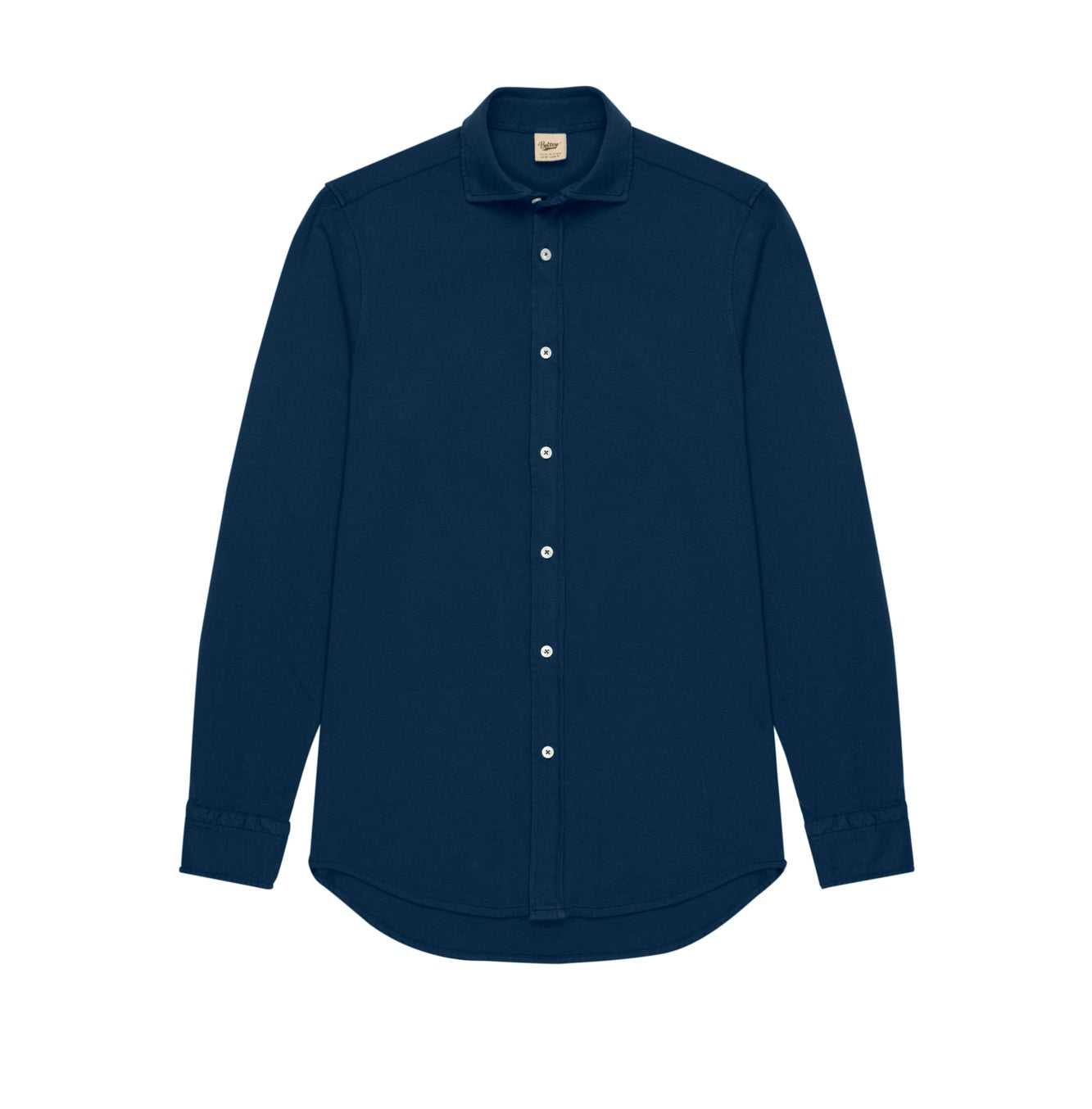 Sake pique Navy Shirt