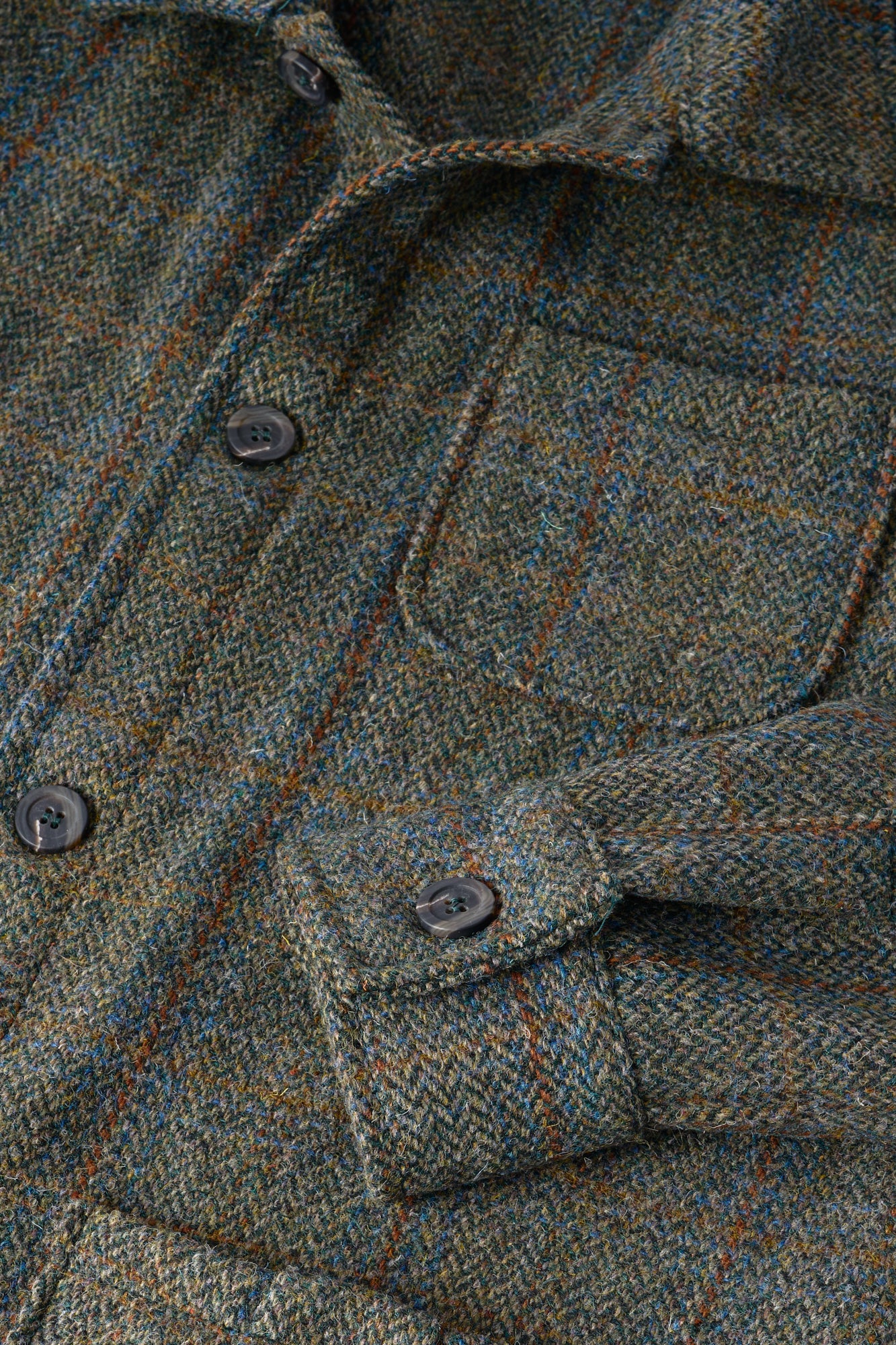 Pacific Harris Tweed He Pea