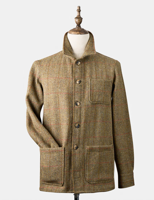 Pacific Harris Tweed He Nutmeg