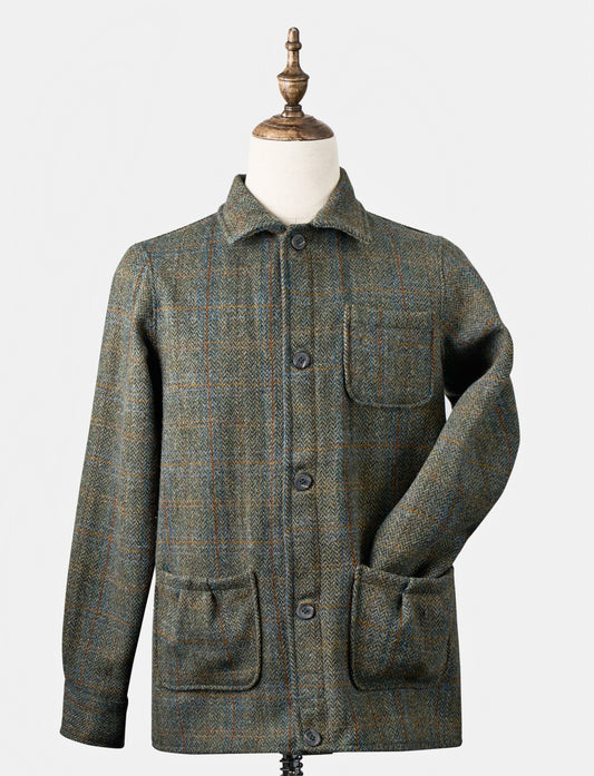 Pacific Harris Tweed He Pea