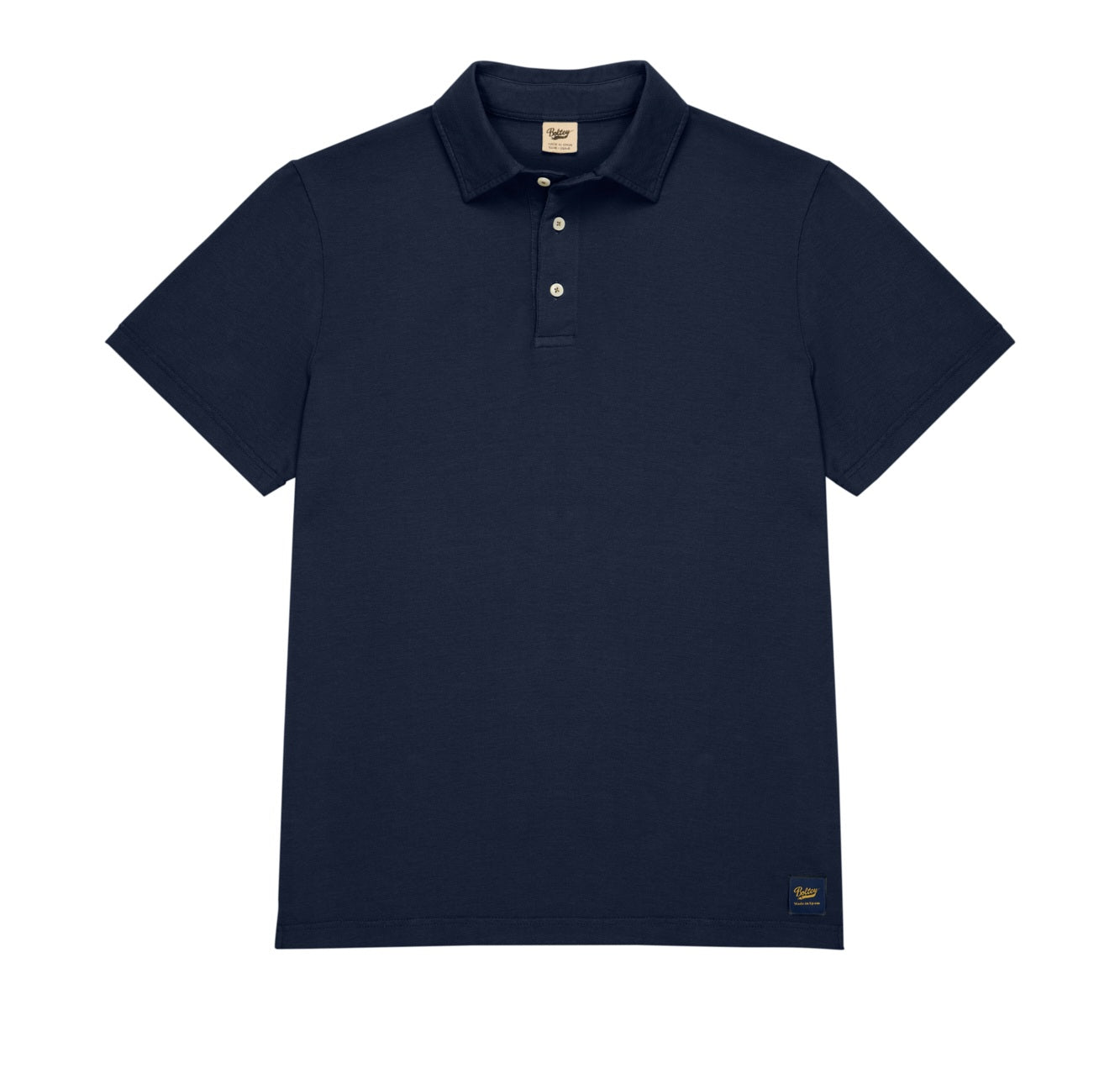 Fiyi Pique Navy Polo