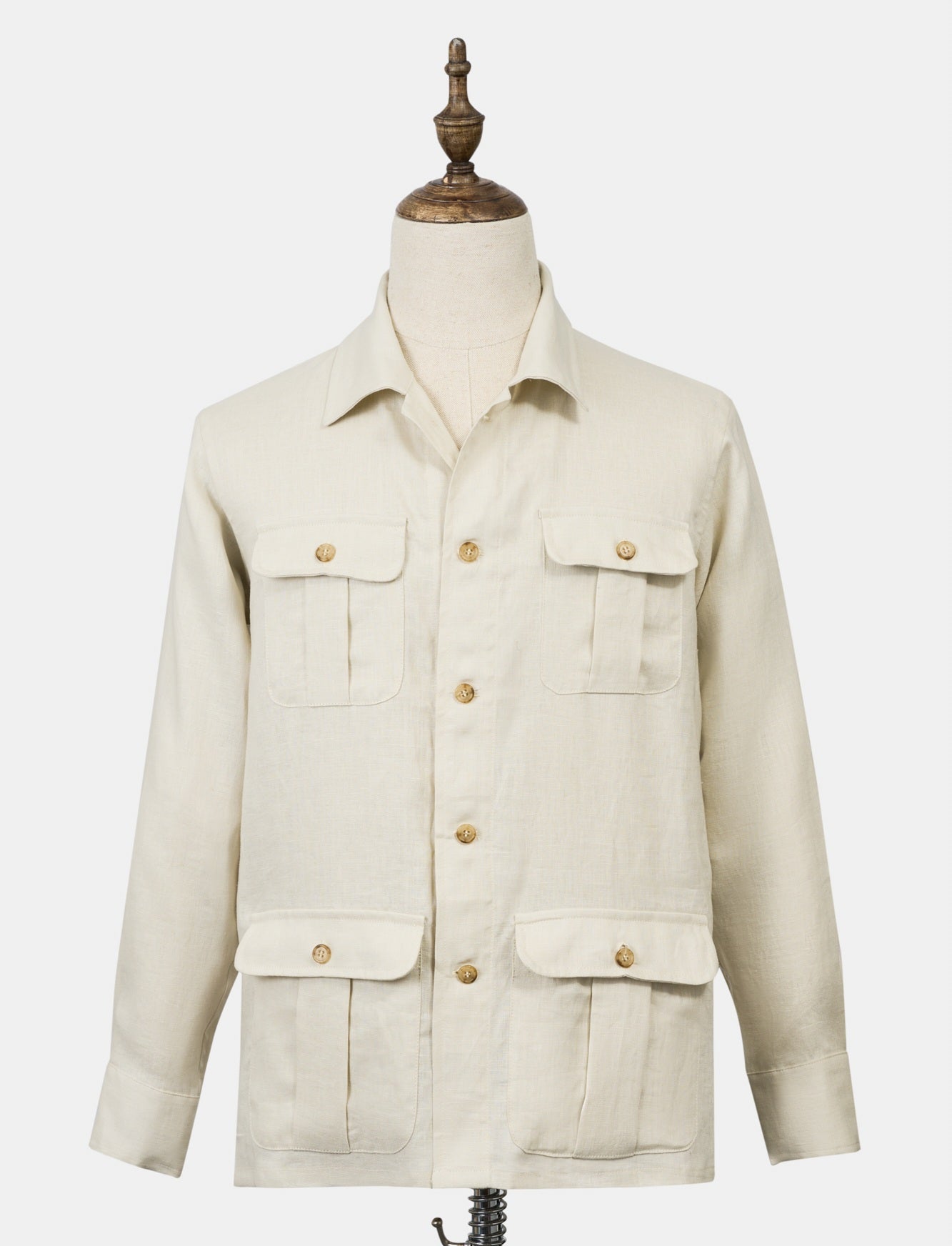 Java Linen Ivory shirt