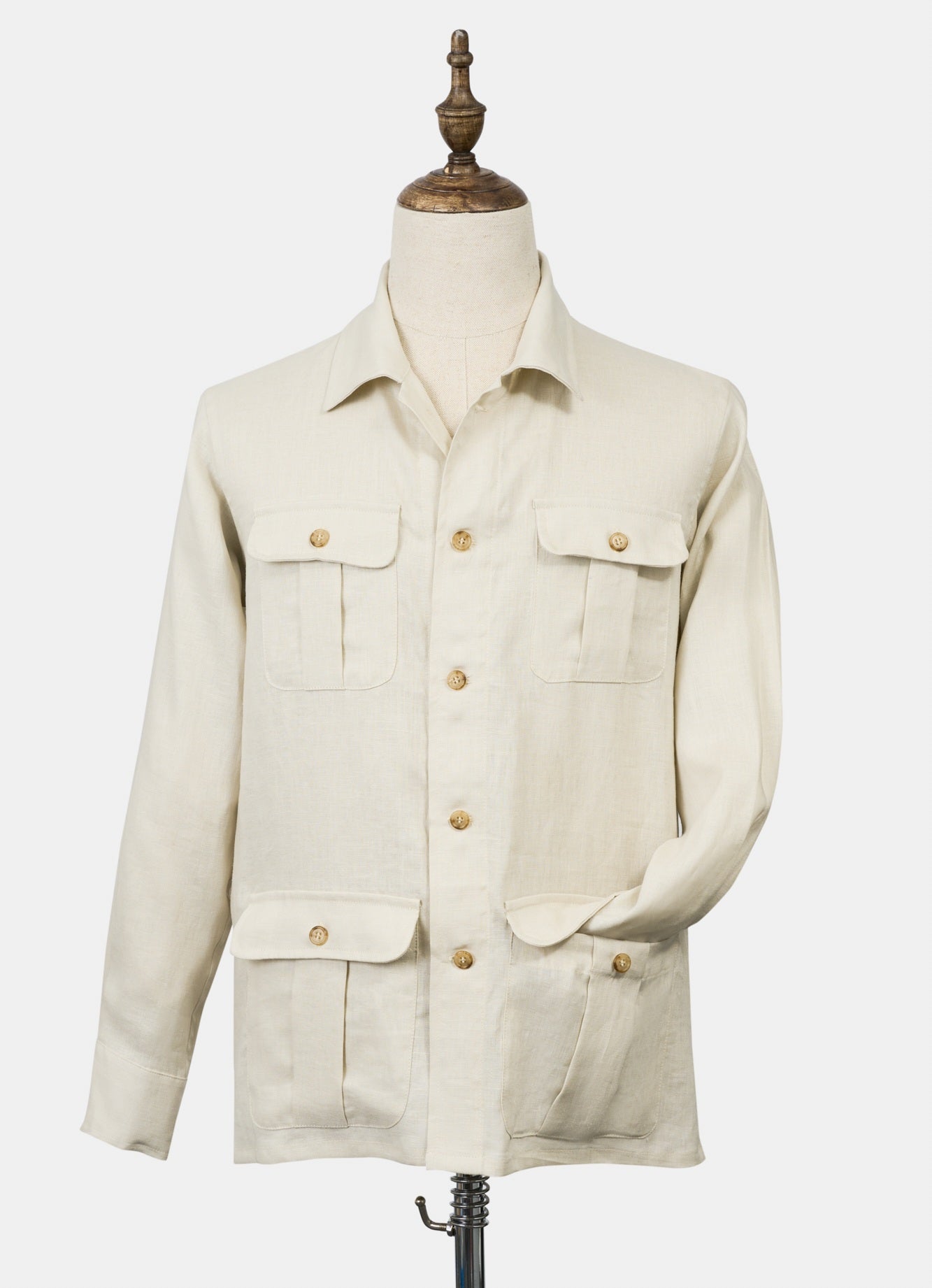 Java Linen Ivory shirt
