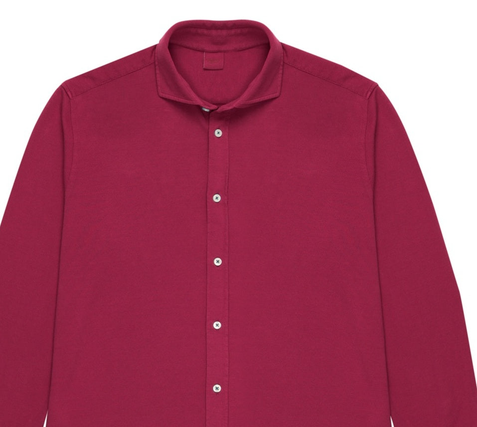 Knits piqué Raspberry Shirt