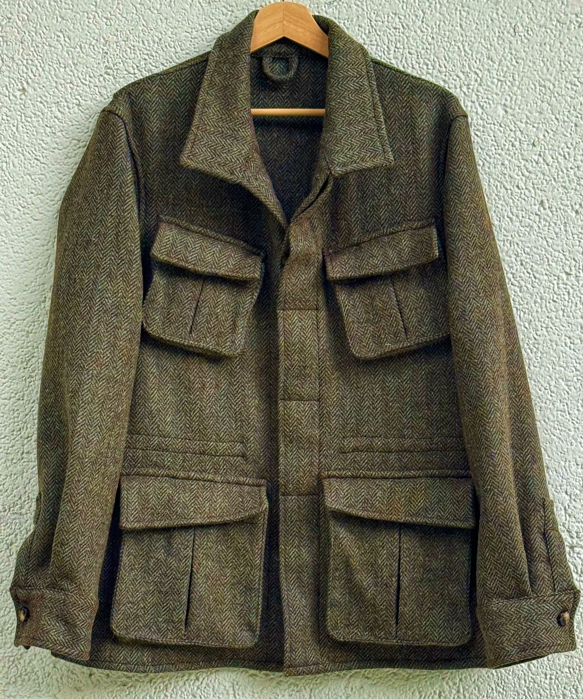 Mash Tweed He Green Jacket