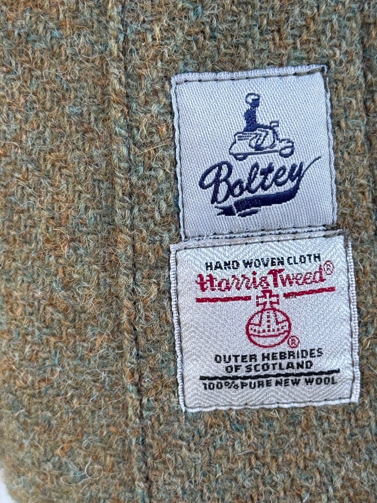 Worker Harris Tweed Mustard