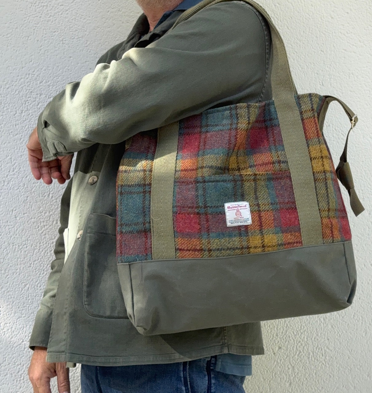 Tartan Nair Harris Tweed Bag