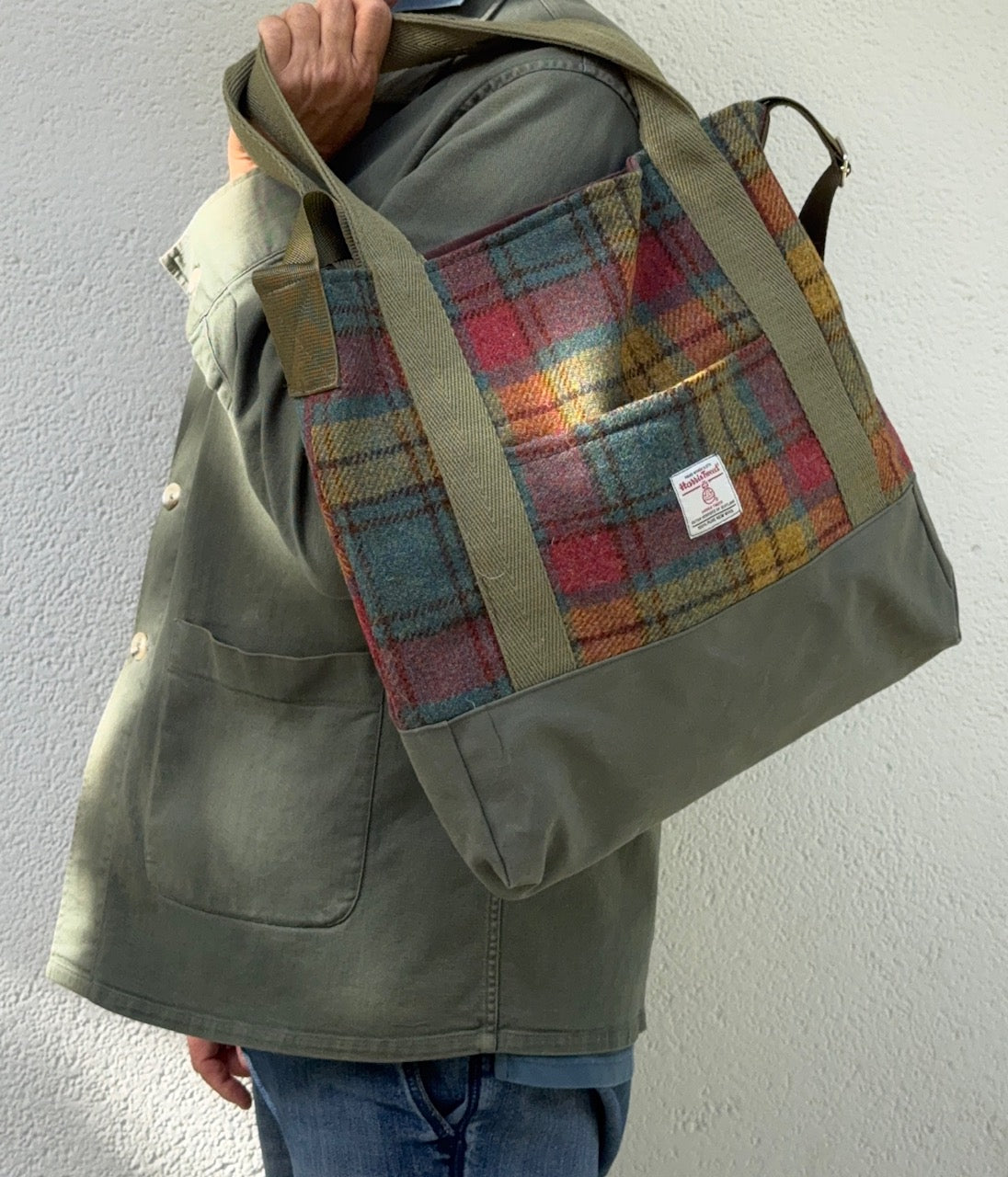 Tartan Nair Harris Tweed Bag