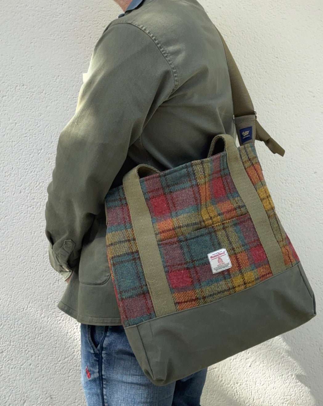 Tartan Nair Harris Tweed Bag