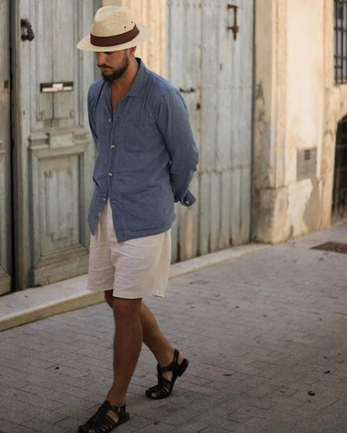 Wasabi Denim Linen Shirt