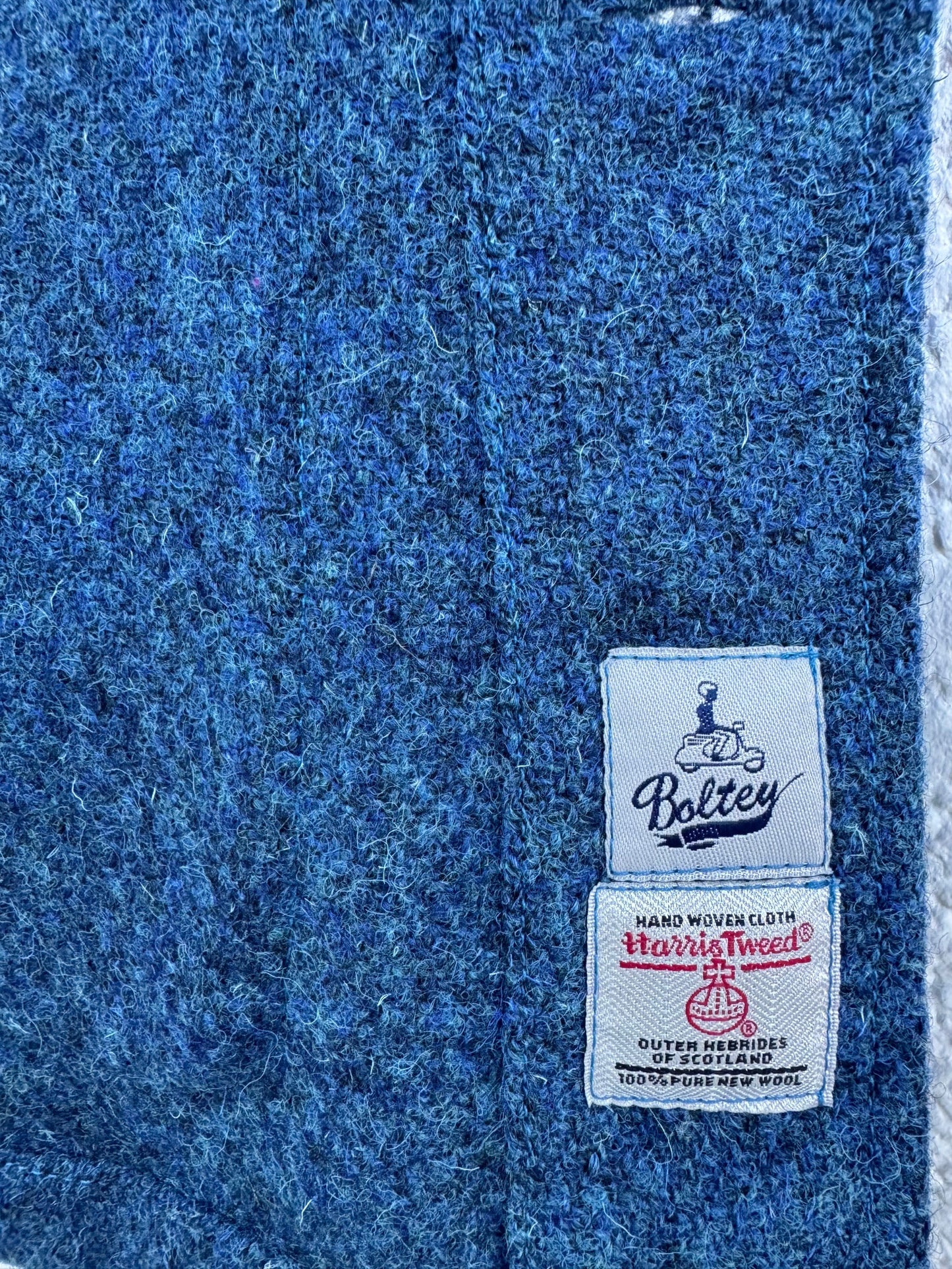 Worker Harris Tweed Blue