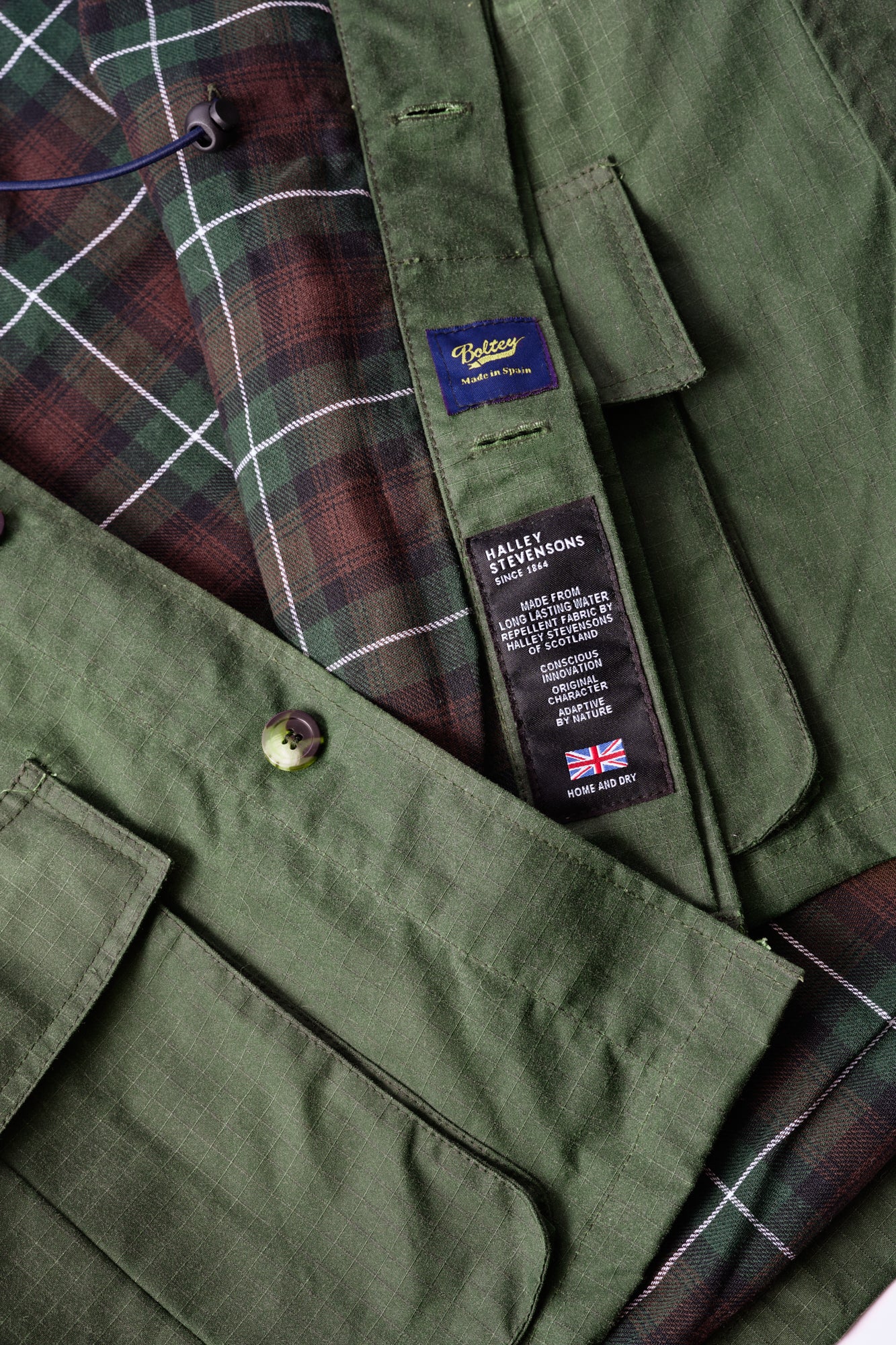 Mash Ripstop Green Jacket