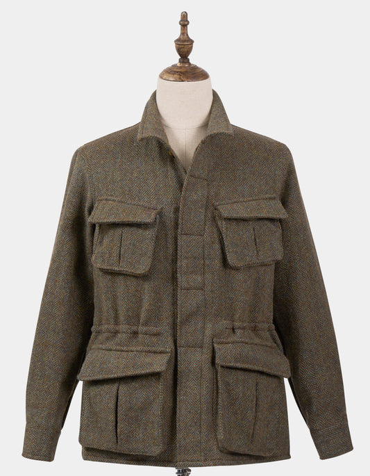 Mash Tweed He Green Jacket