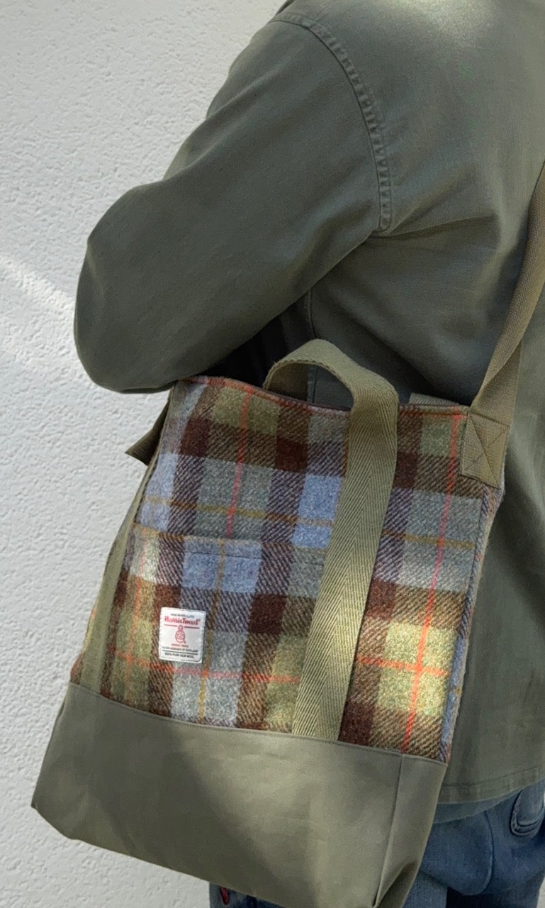 Tartan Bomar Harris Tweed Bag