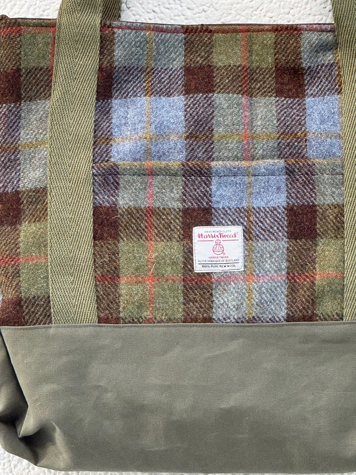 Tartan Bomar Harris Tweed Bag