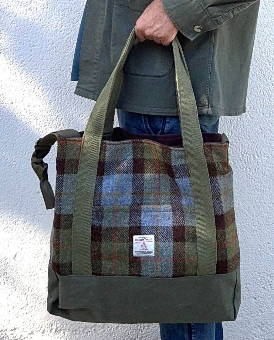 Tartan Bomar Harris Tweed Bag