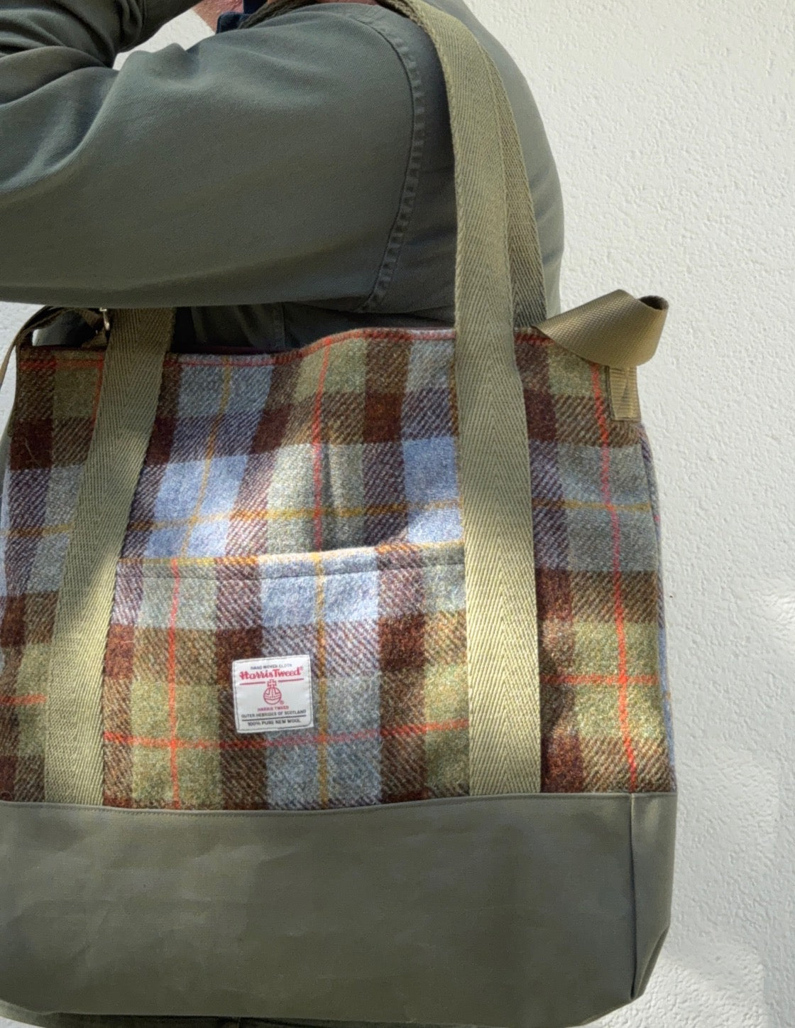 Tartan Bomar Harris Tweed Bag