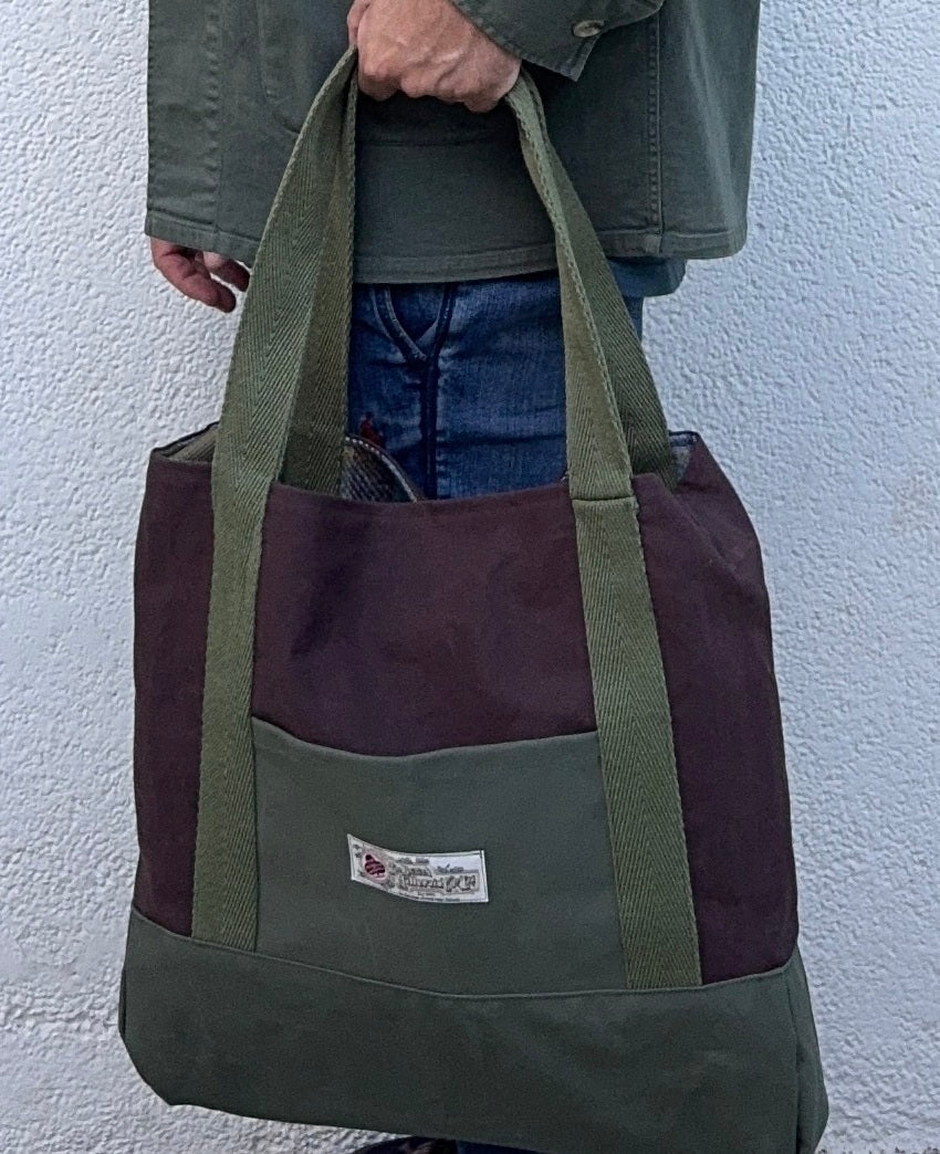 Tartan Bomar Harris Tweed Bag