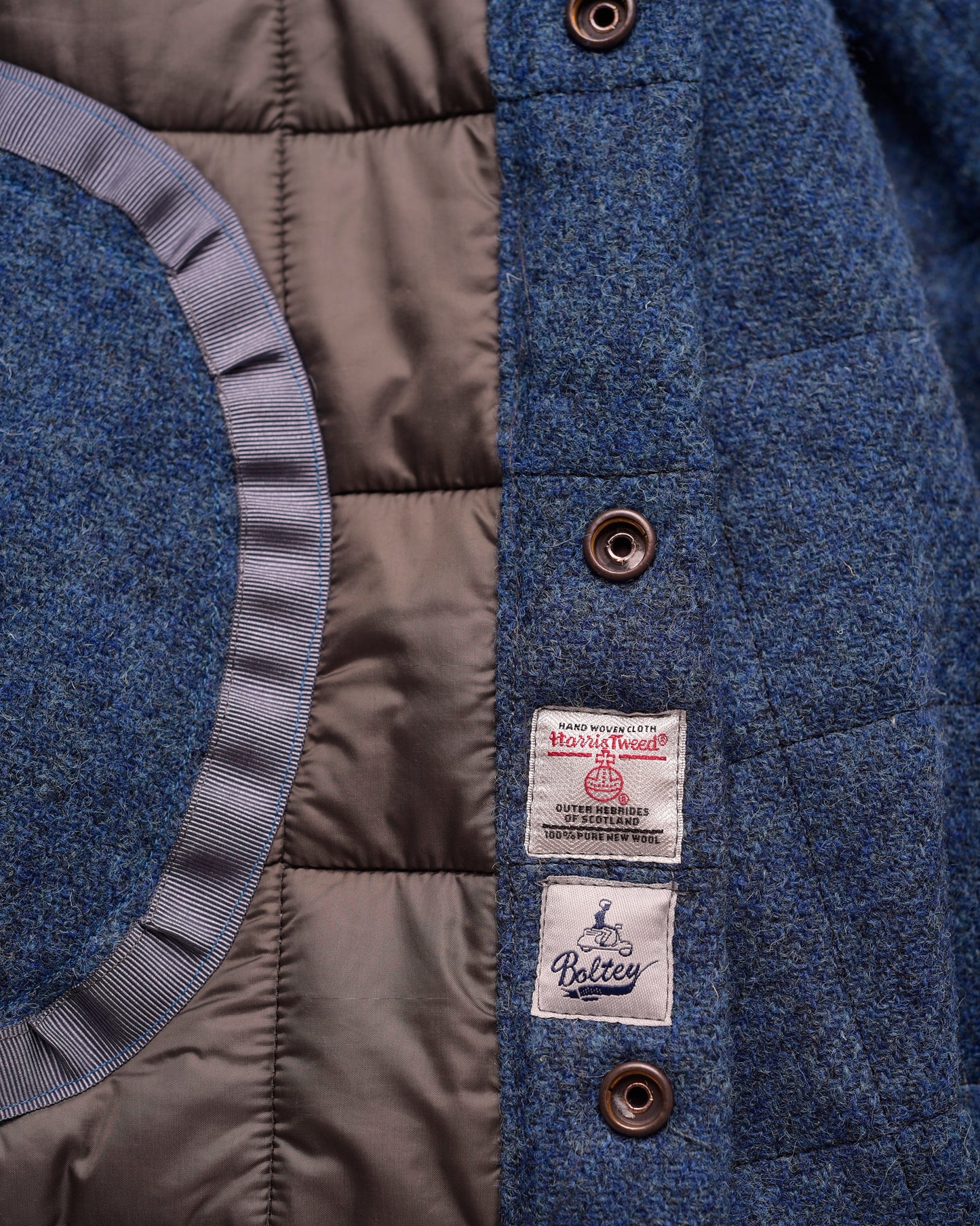 Tahoe Harris Tweed Blue