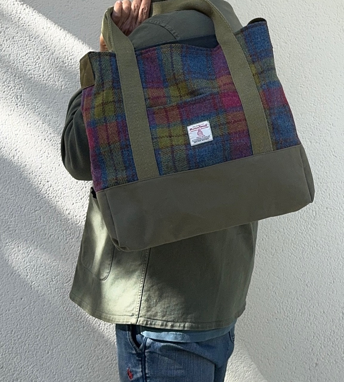 Tartan Forfar Harris Tweed Bag
