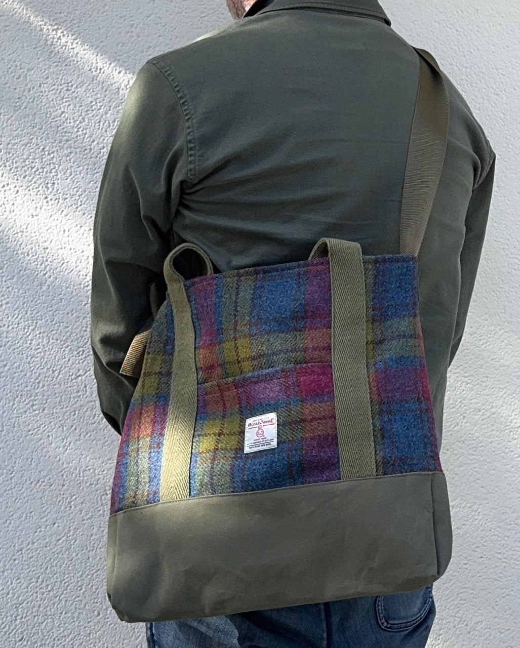 Tartan Forfar Harris Tweed Bag