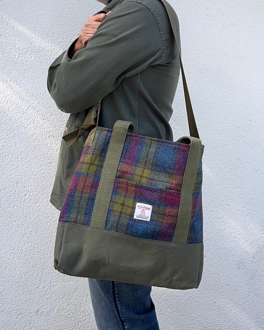 Tartan Forfar Harris Tweed Bag