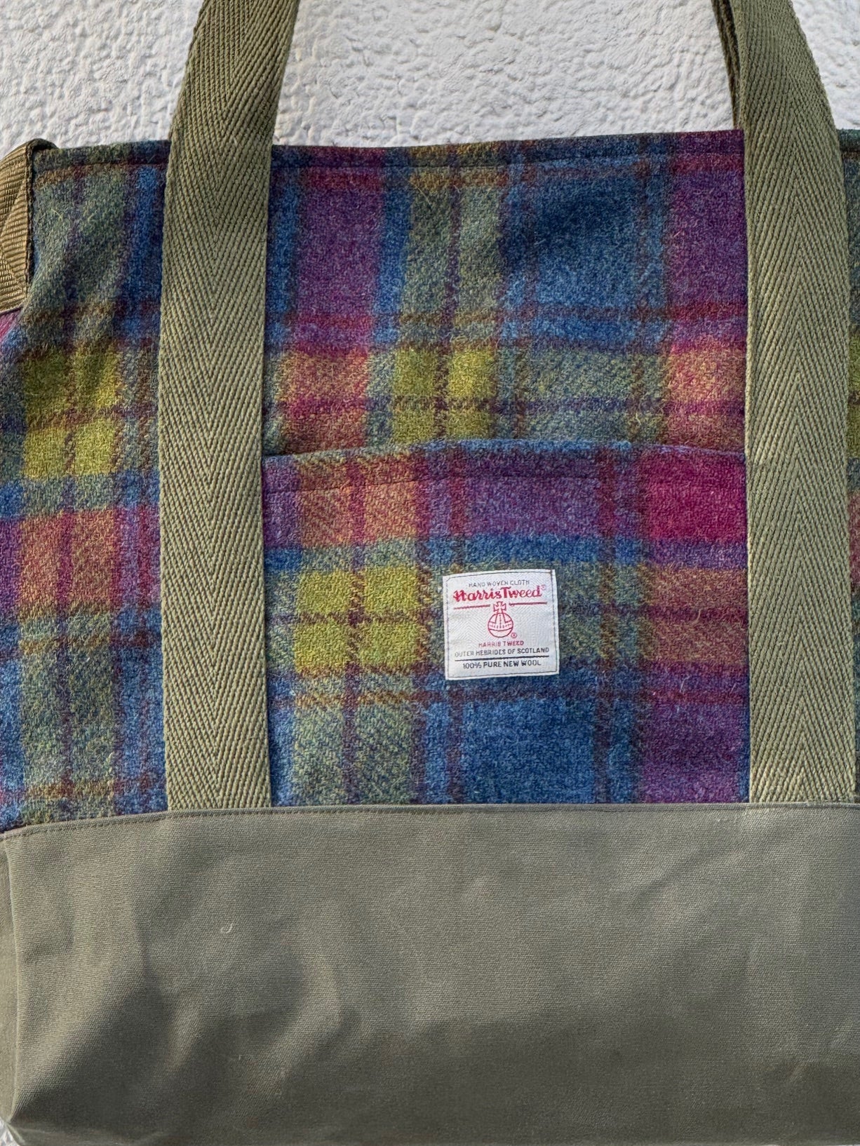 Tartan Forfar Harris Tweed Bag