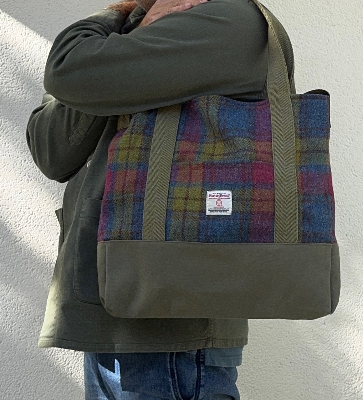 Tartan Forfar Harris Tweed Bag