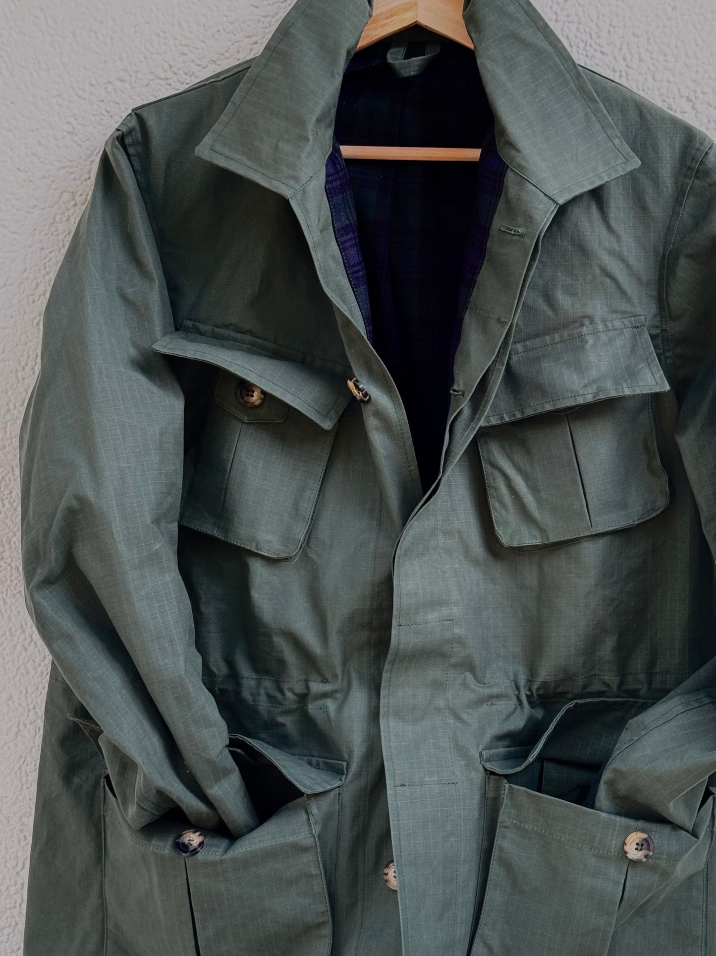 Mash Ripstop Green Jacket