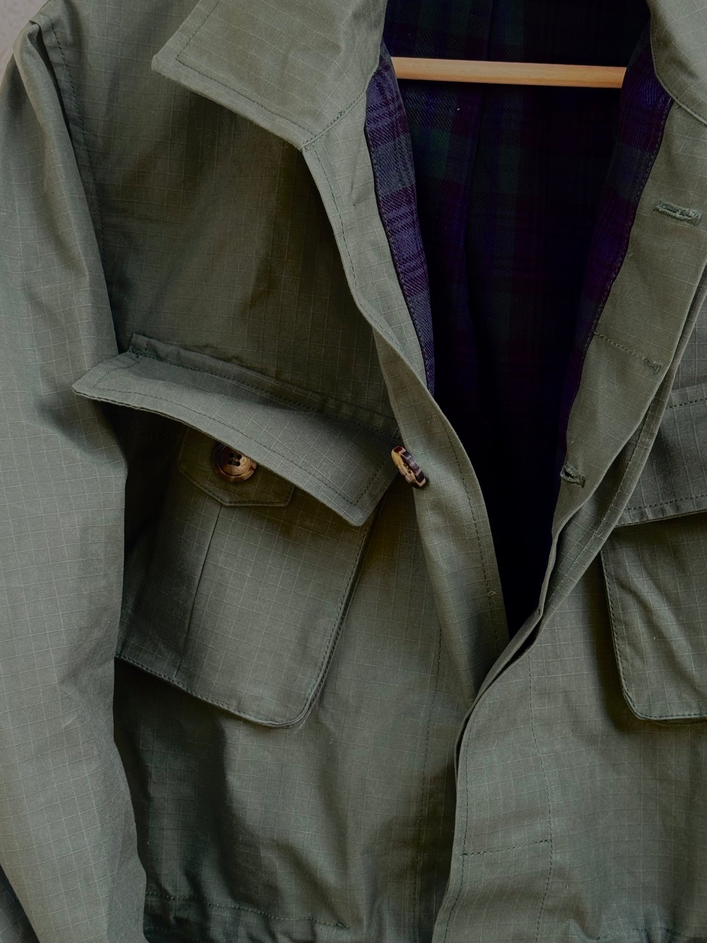Mash Ripstop Green Jacket