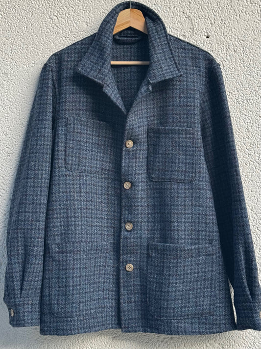Worker Harris Tweed Ho Blue