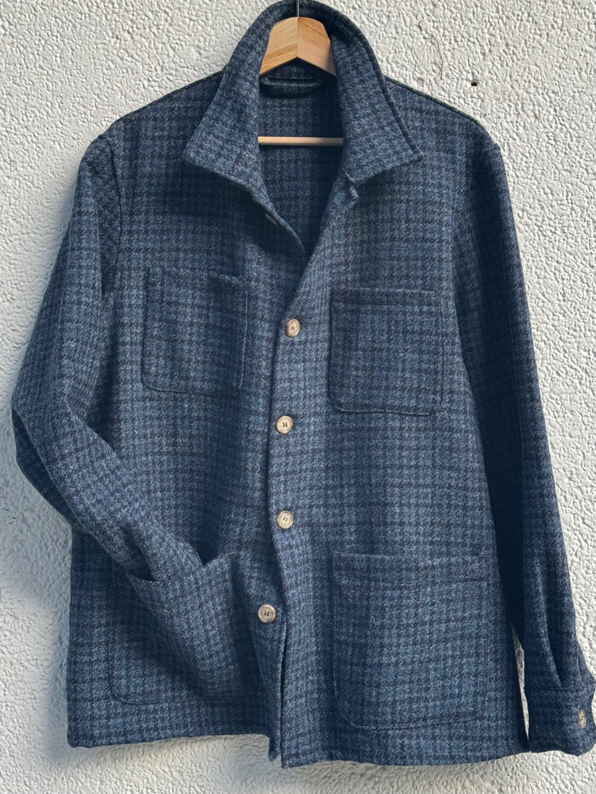Worker Harris Tweed Ho Blue