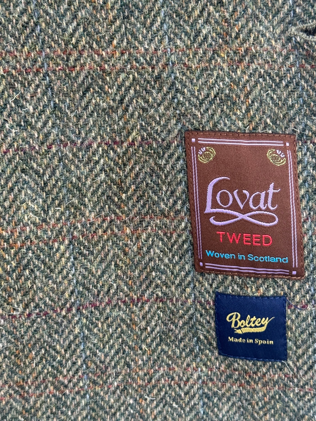 Ivy Blazer Tweed HE Green