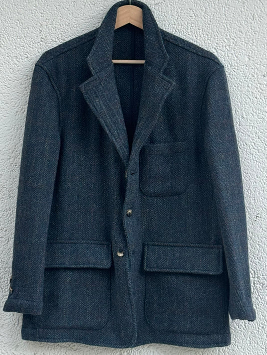 Ivy Blazer Tweed HE Navy