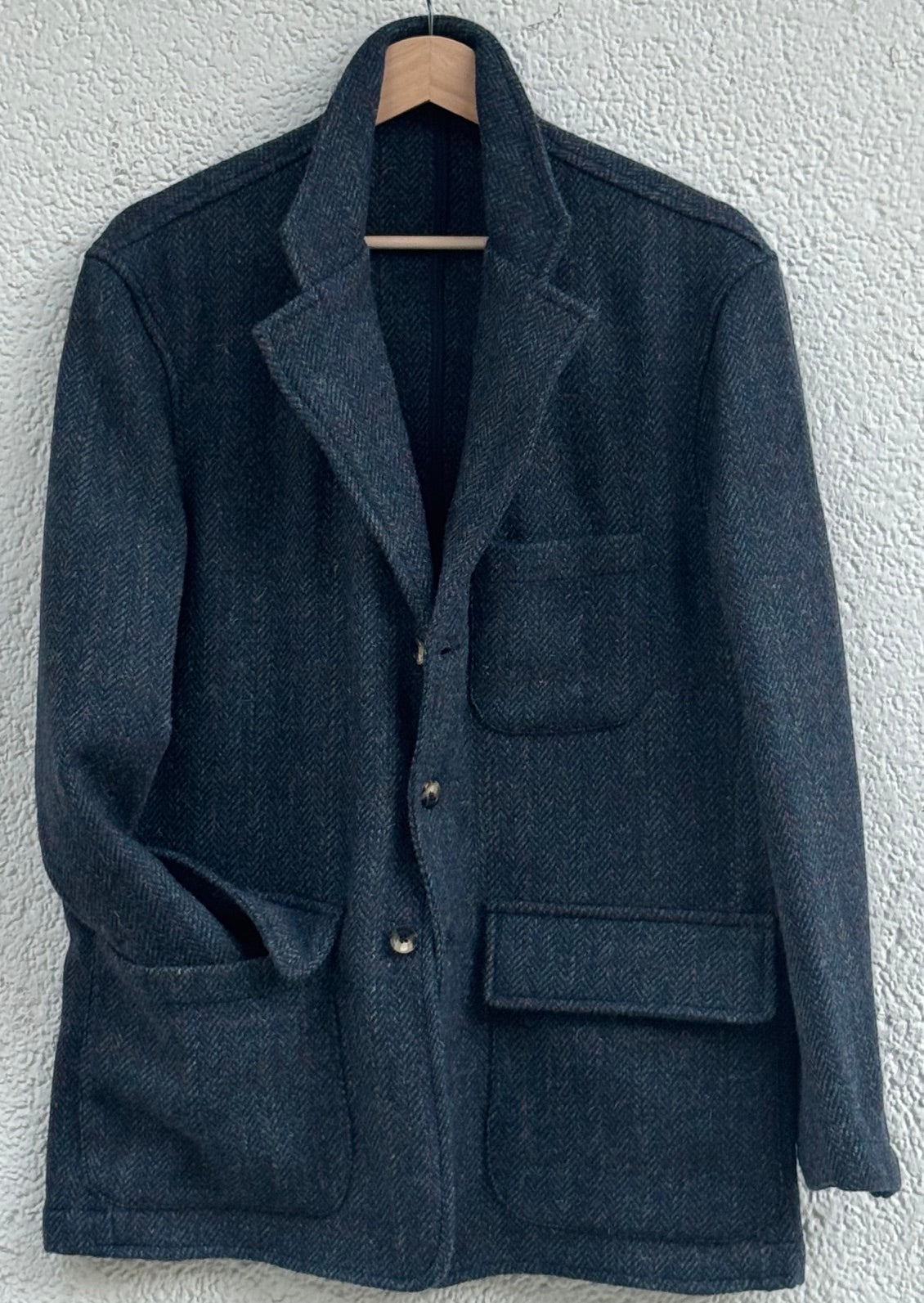 Ivy Blazer Tweed HE Navy