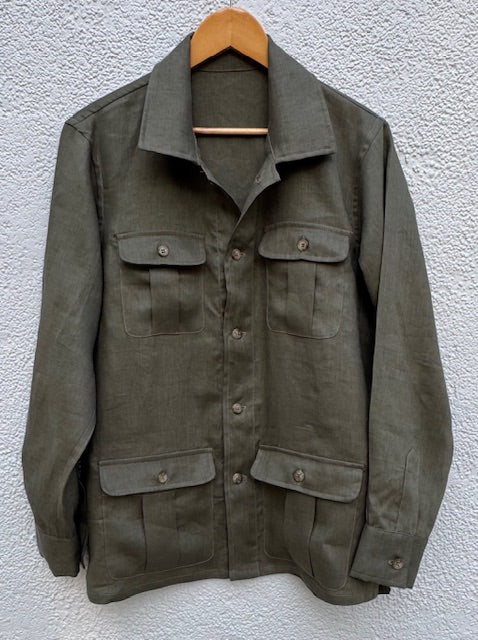 Java Linen Khaki Shirt