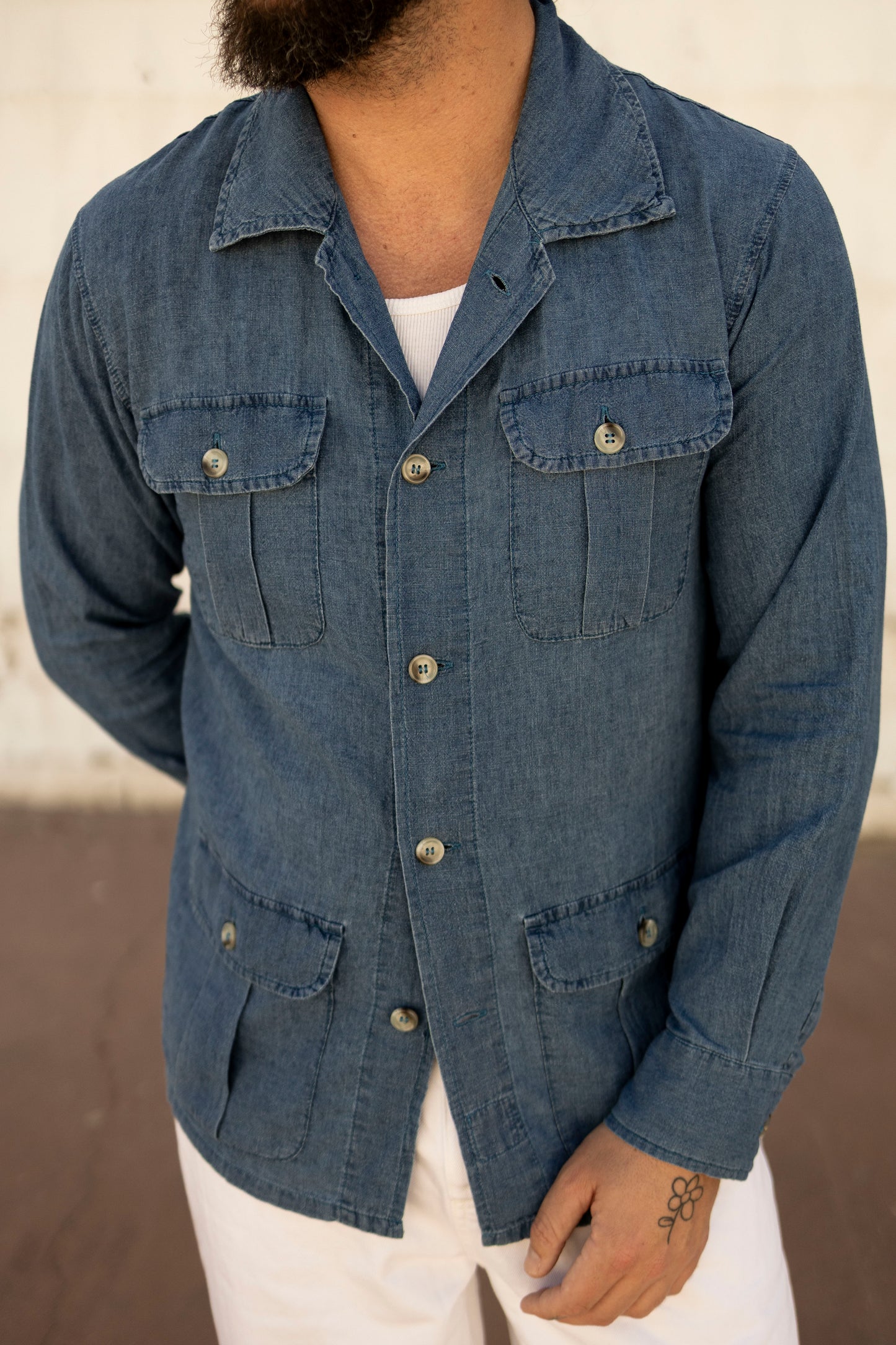 Java Denim Overshirt