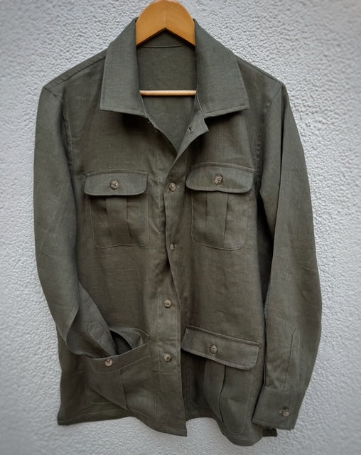 Java Linen Khaki Shirt