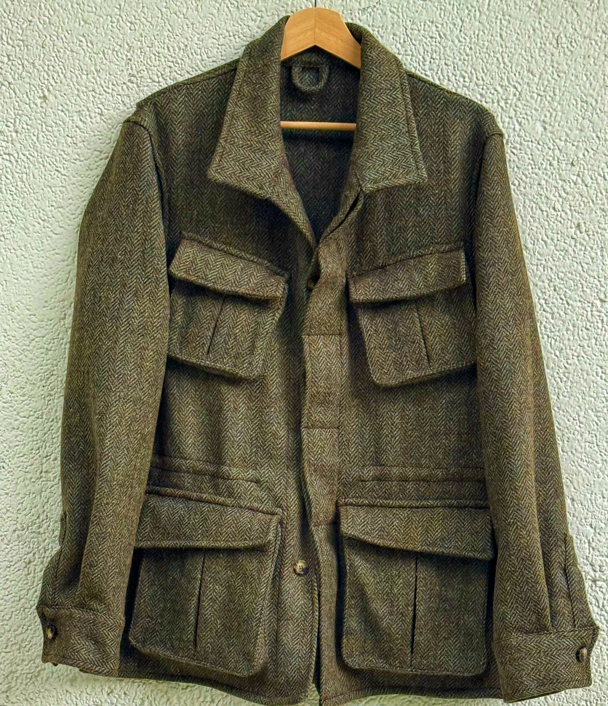 Mash Tweed He Green Jacket