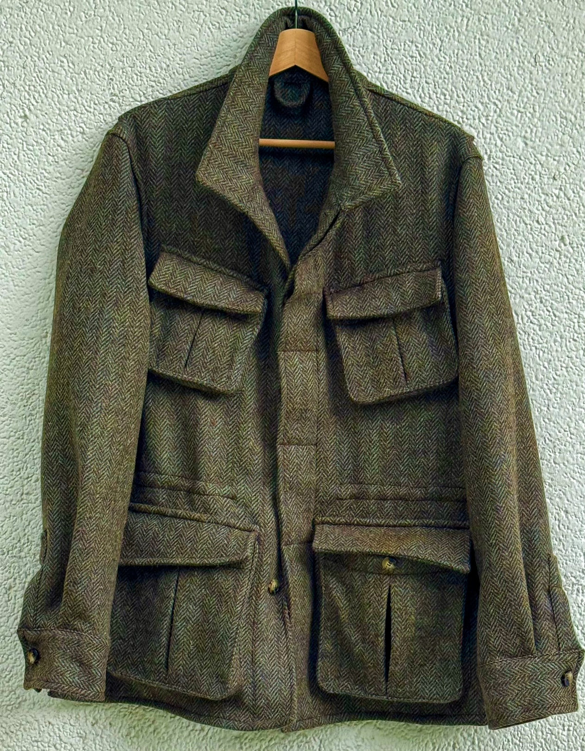 Mash Tweed He Green Jacket
