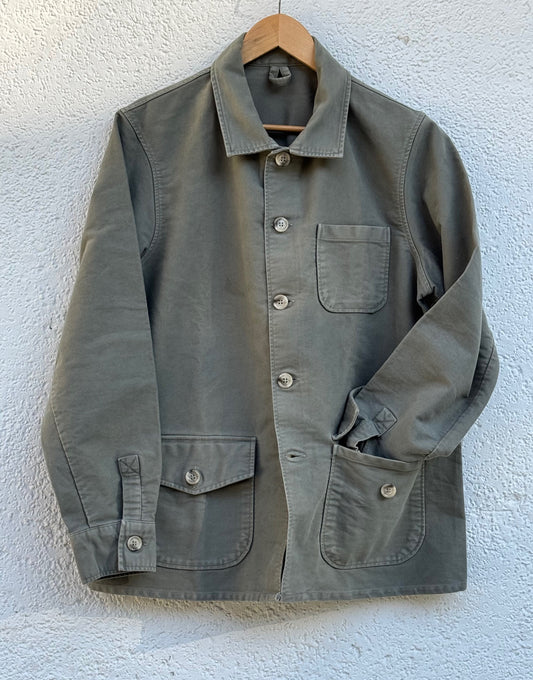 Montblanc Khaki Moleskin Cotton Jacket