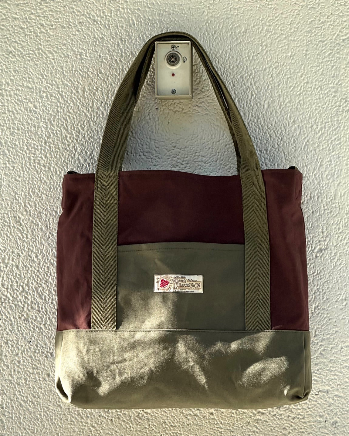 Mustard Harris Tweed Bag