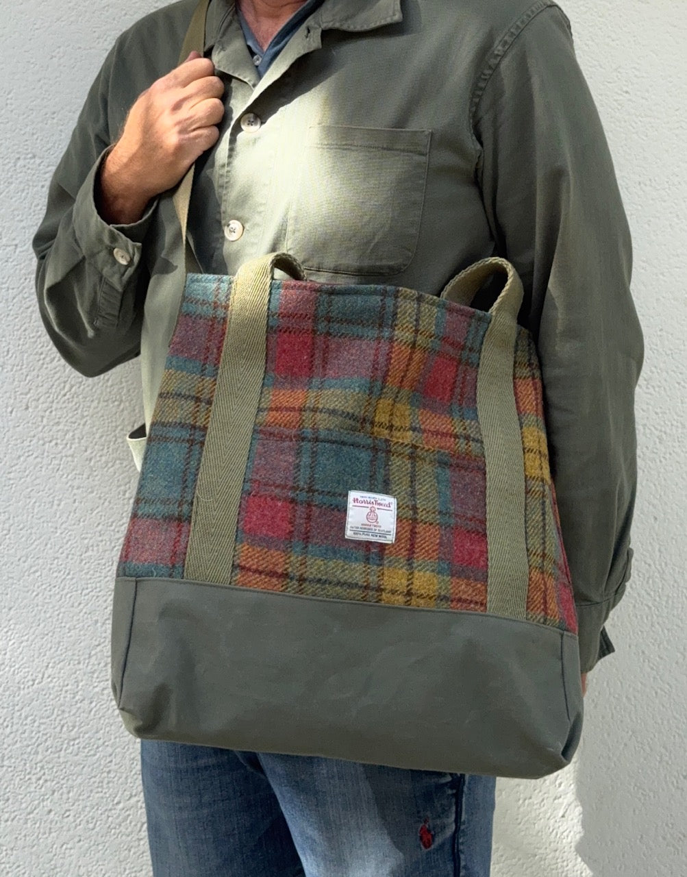 Tartan Nair Harris Tweed Bag