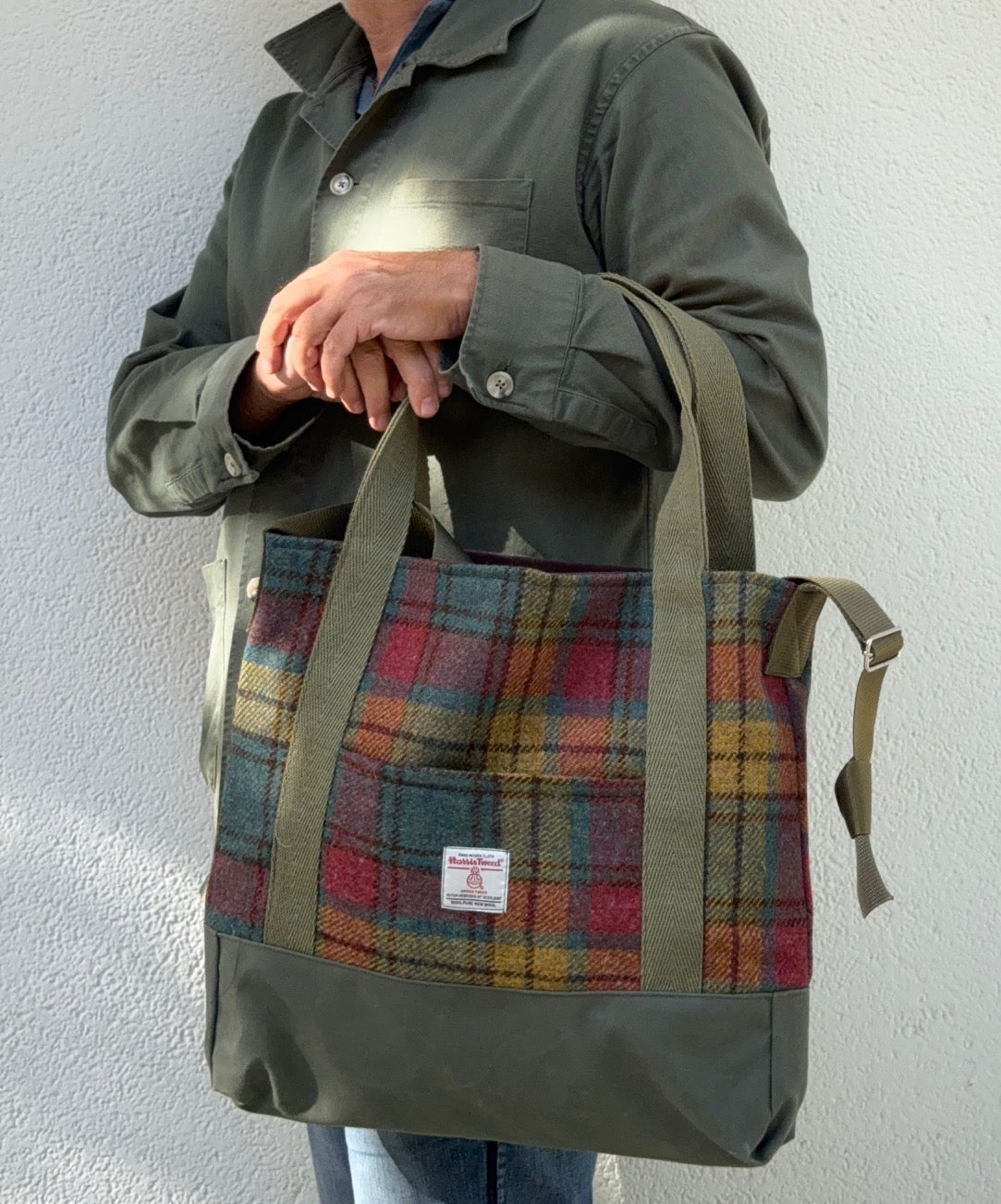 Tartan Nair Harris Tweed Bag
