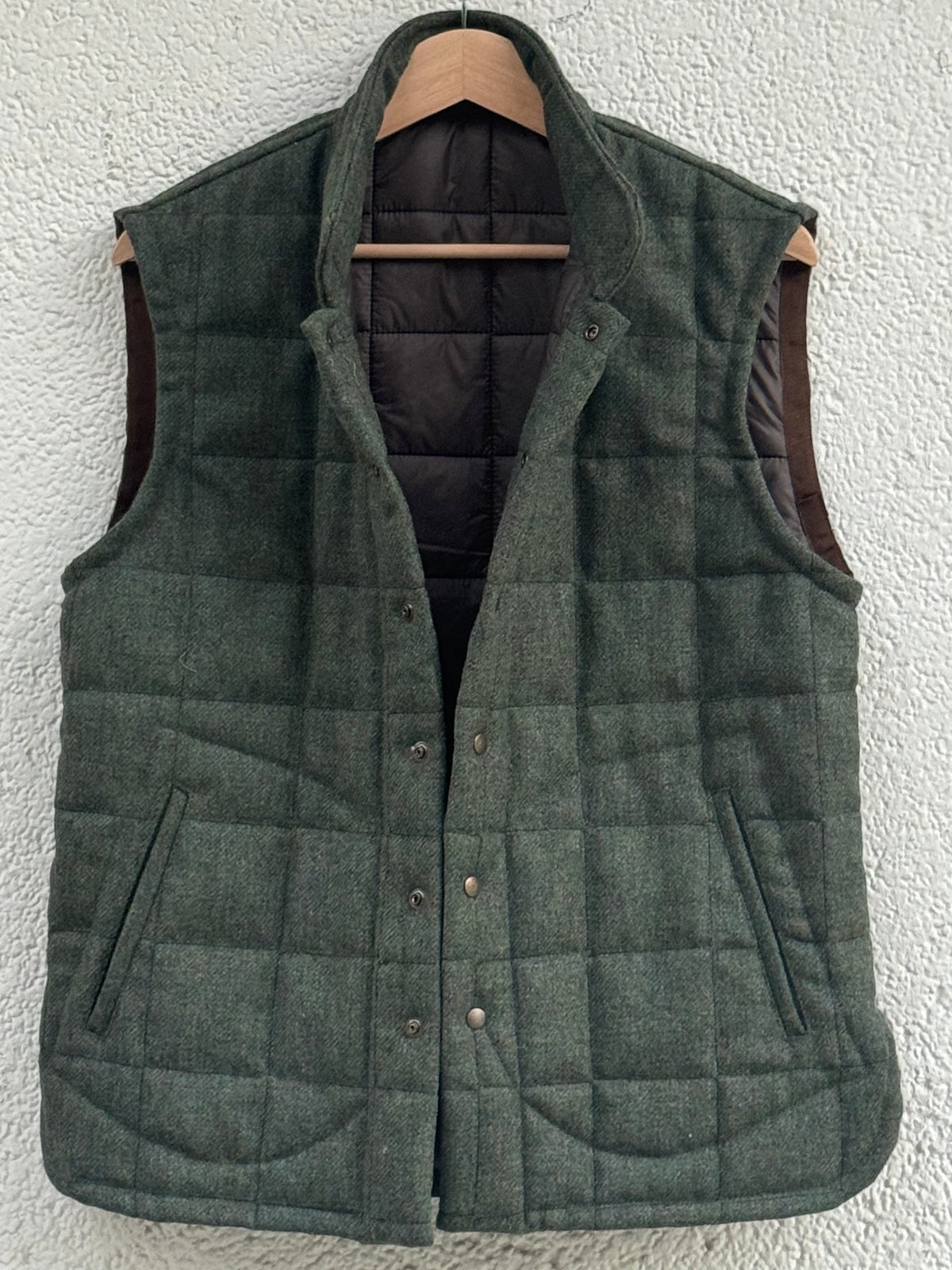 Napa Harris Tweed Green