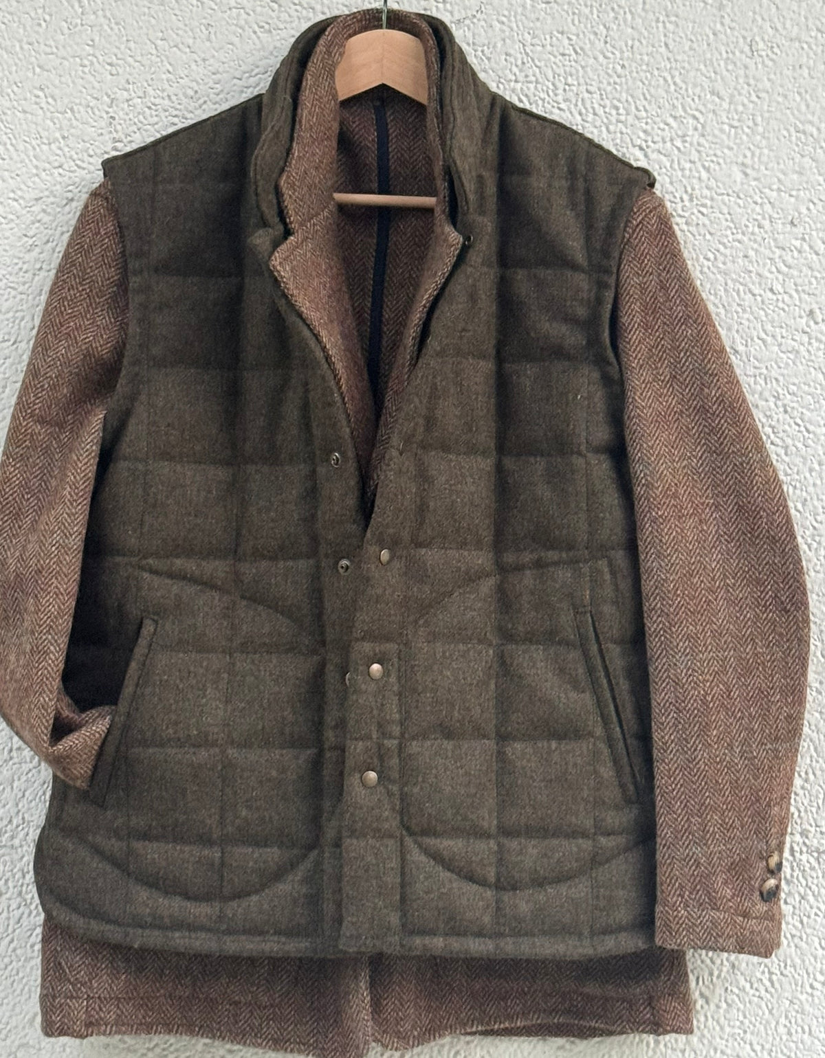 Napa Harris Tweed Olive