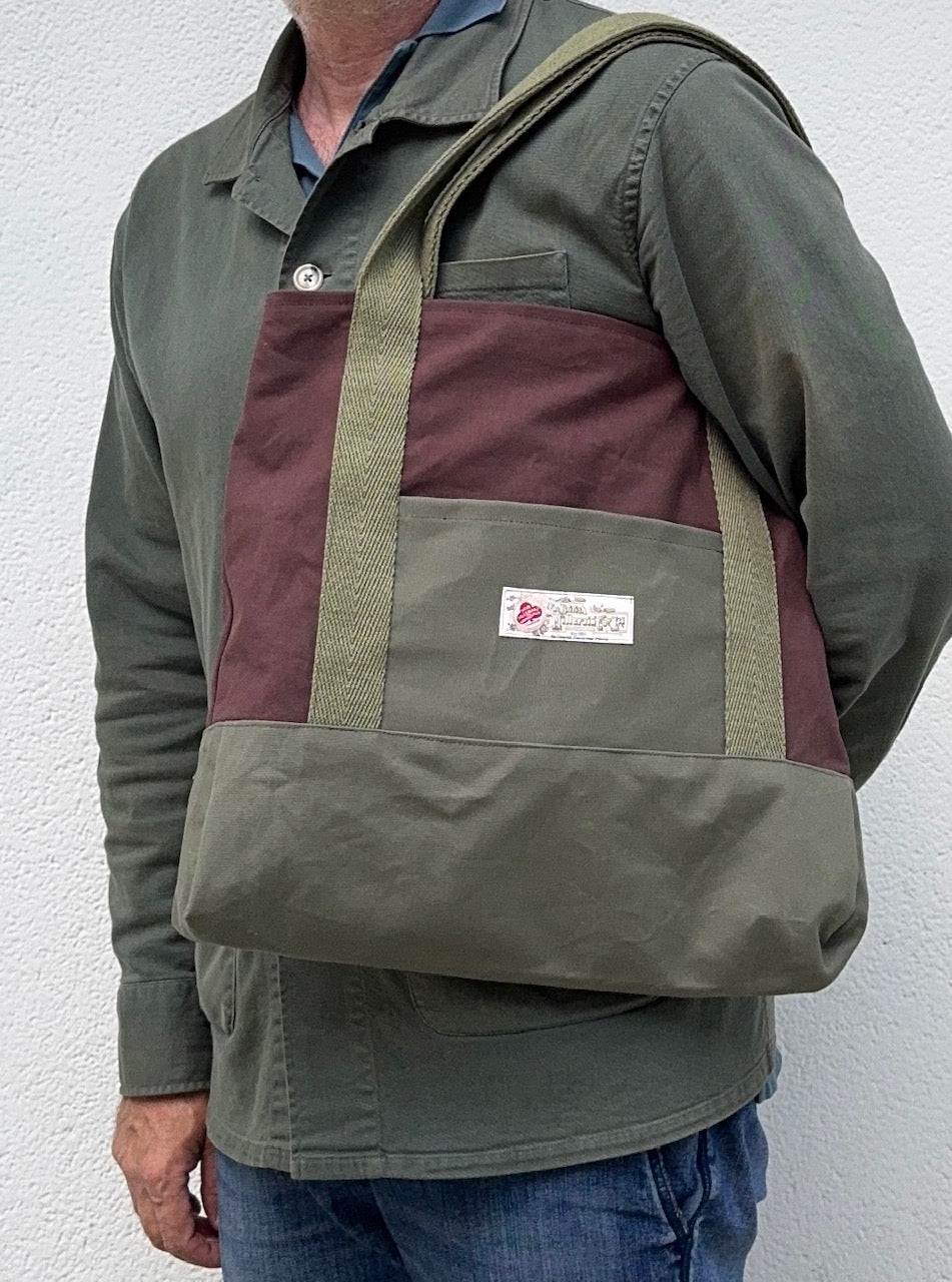 HE Ocean Harris Tweed Bag