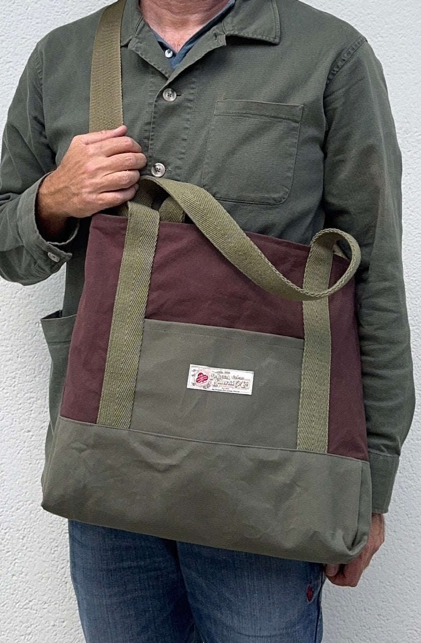 HE Ocean Harris Tweed Bag