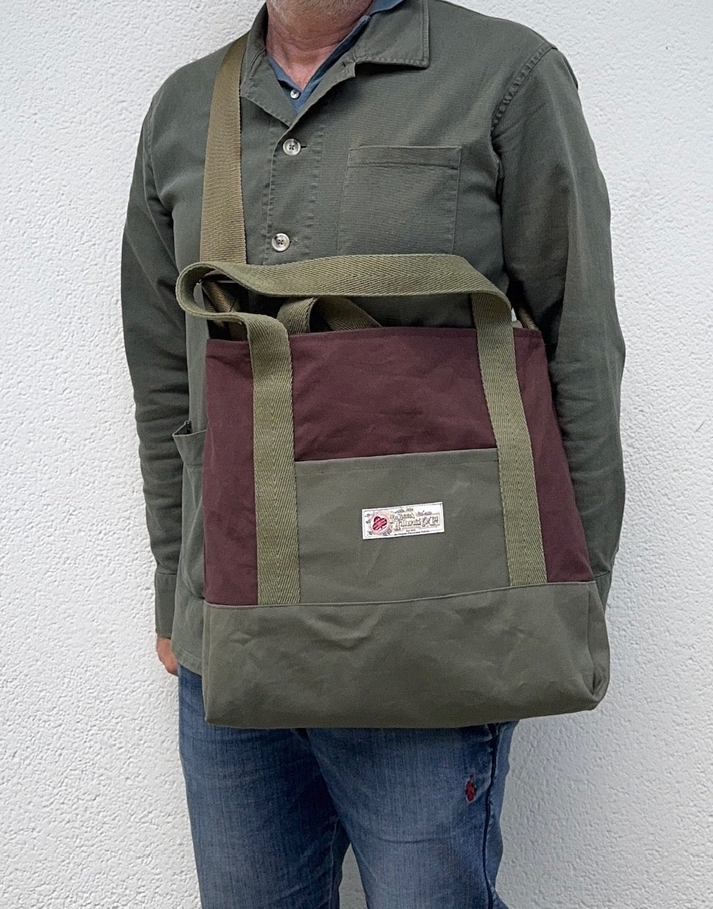 HE Ocean Harris Tweed Bag